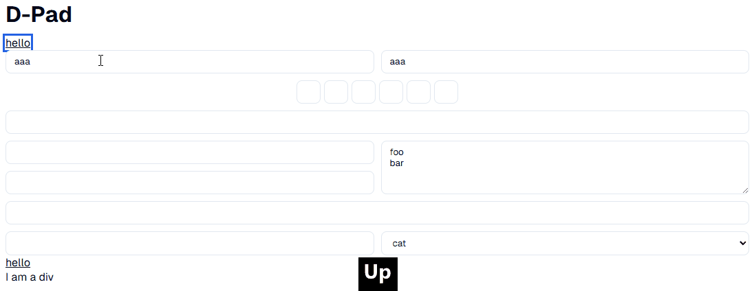 group navigation